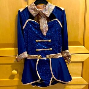 Weissman medium child navy sequence costume